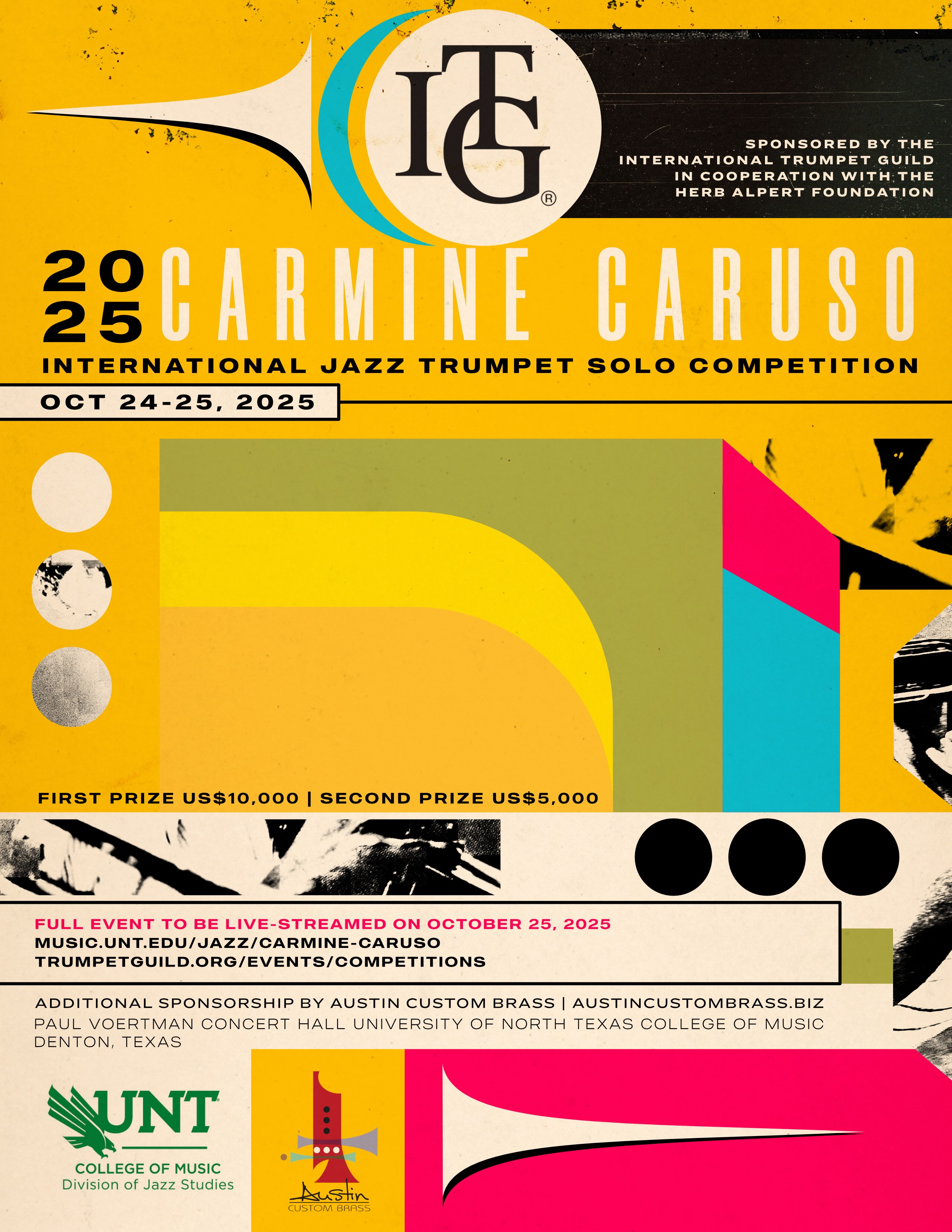 Carmine Caruso Competition poster