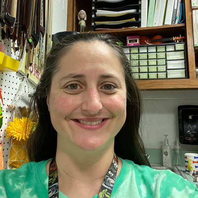Ph.D. student Louanne Greer