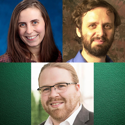 Barbara Dietlinger, Bernardo Illari and Brian Wright