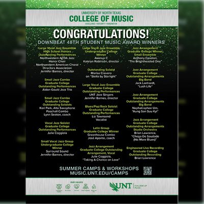 Downbeat award winners