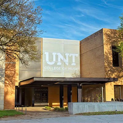 Photo of Music Building exterior