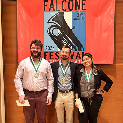 falcone students medal